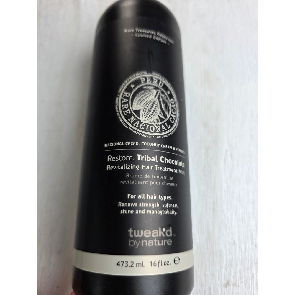 Tweak'd by Nature Tribal Chocolate Revitalizing Hair Treatment Mist 16oz Limited